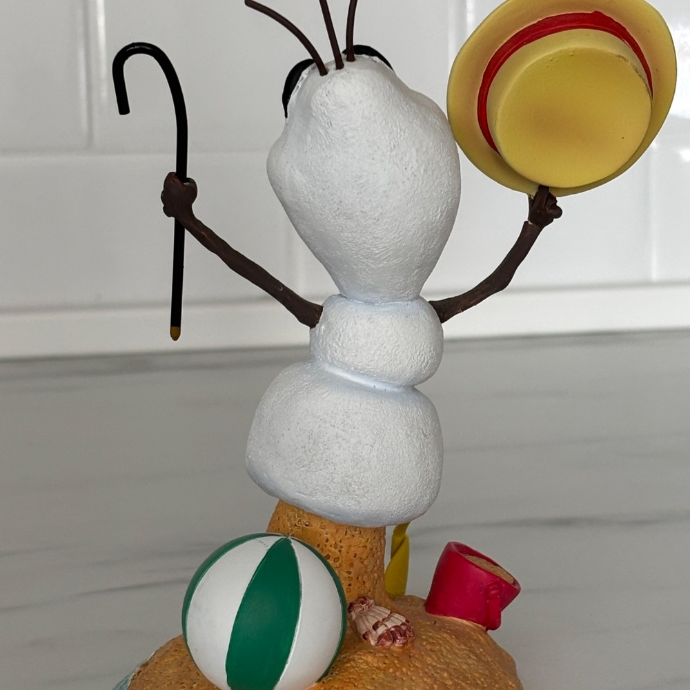 DISNEY OLAF Frozen at Beach Showcase Grand Jester Studios Enesco 4046190 Figure - Picture 8 of 13